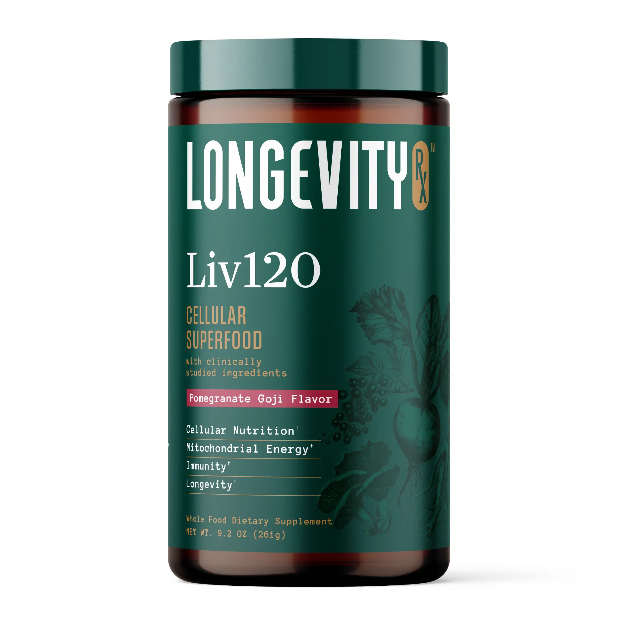 Liv120 Cellular Superfood Jar